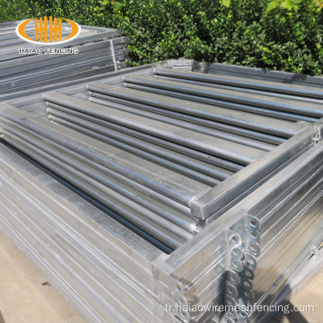 Avustralya standart 12ft galvanizli hayvancılık çit panelleri